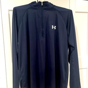 Men’s Under Armour Navy XL Quarter Zip Sweatshirt